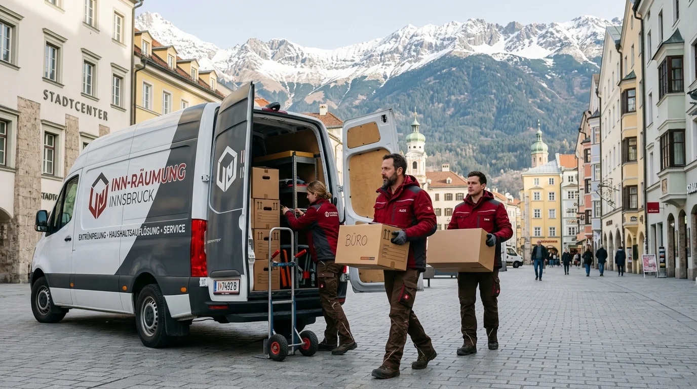 Entrümpelung Innsbruck – Professionelle Entrümpler (Räumung durch Entfernung wertlosen Gutes) in Wien